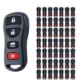 4 Button Car Key Fob Replacement for Nissan Infiniti Altima Armada Maxima Quest Sentra 350Z| EX35 FX35 FX45 I35 G35 QX56 KBRSTU15 KR-N4RA-50